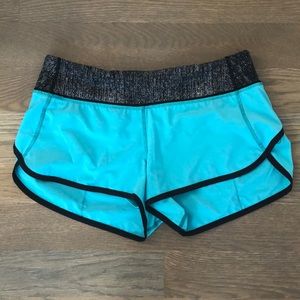 Teal Lululemon Shorts